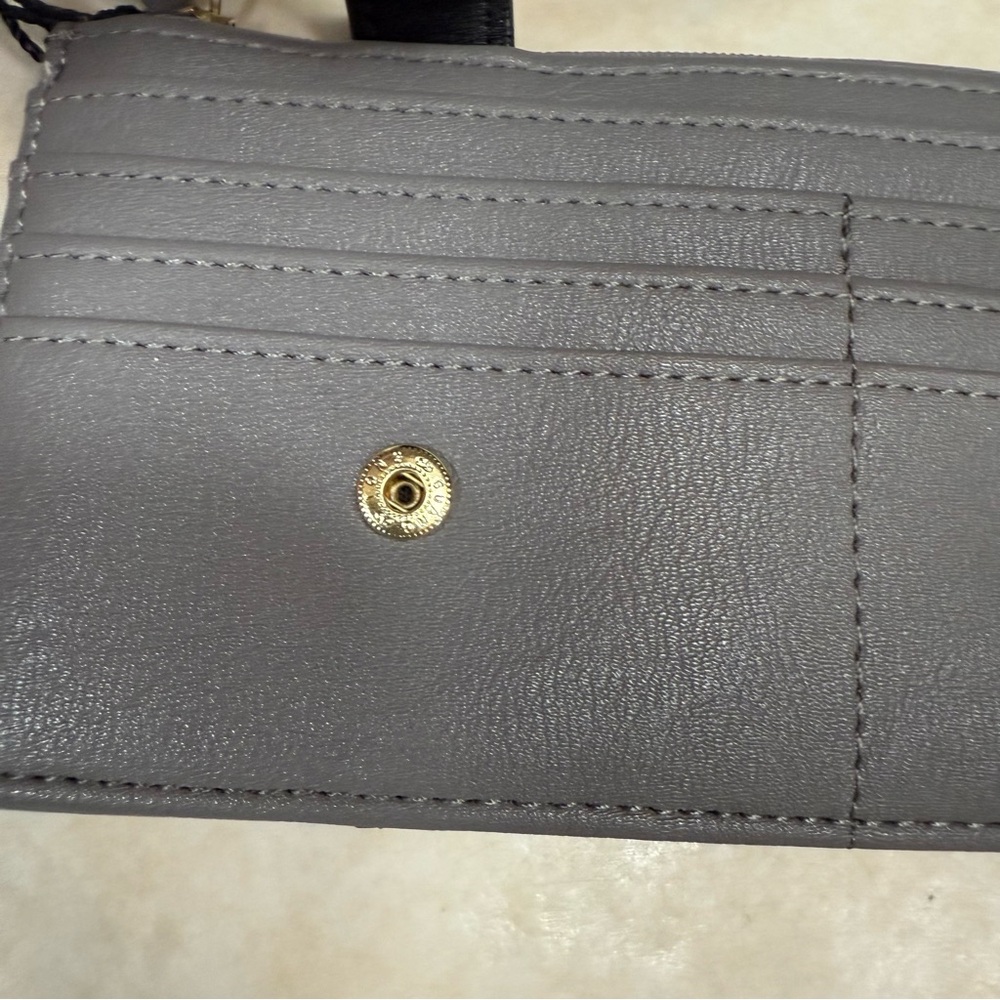 Kate Landry Gray Wallet New - Picture 3 of 7